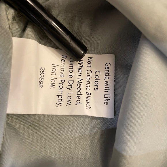 Amazon green and white ruffle dress - Picture 6 of 10